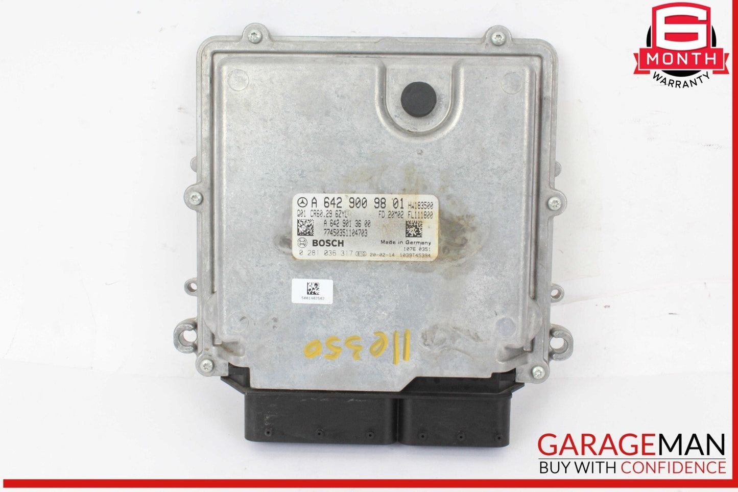 10-13 Mercedes W212 E350 Bluetec Diesel ECU Engine Control Module Unit FLASHED