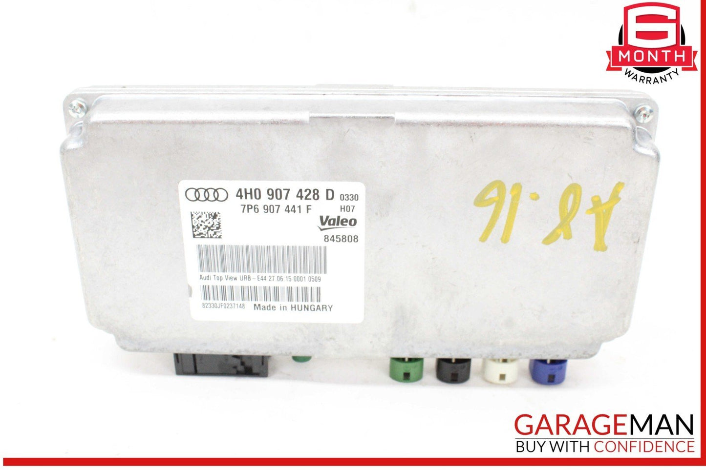 15-18 Audi A8 S8 Parking Aid Surround View Camera Control Module Unit OEM