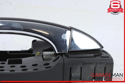 12-18 Audi A6 A7 Right Passenger Side Exterior Door Handle Black 4H0837886 OEM