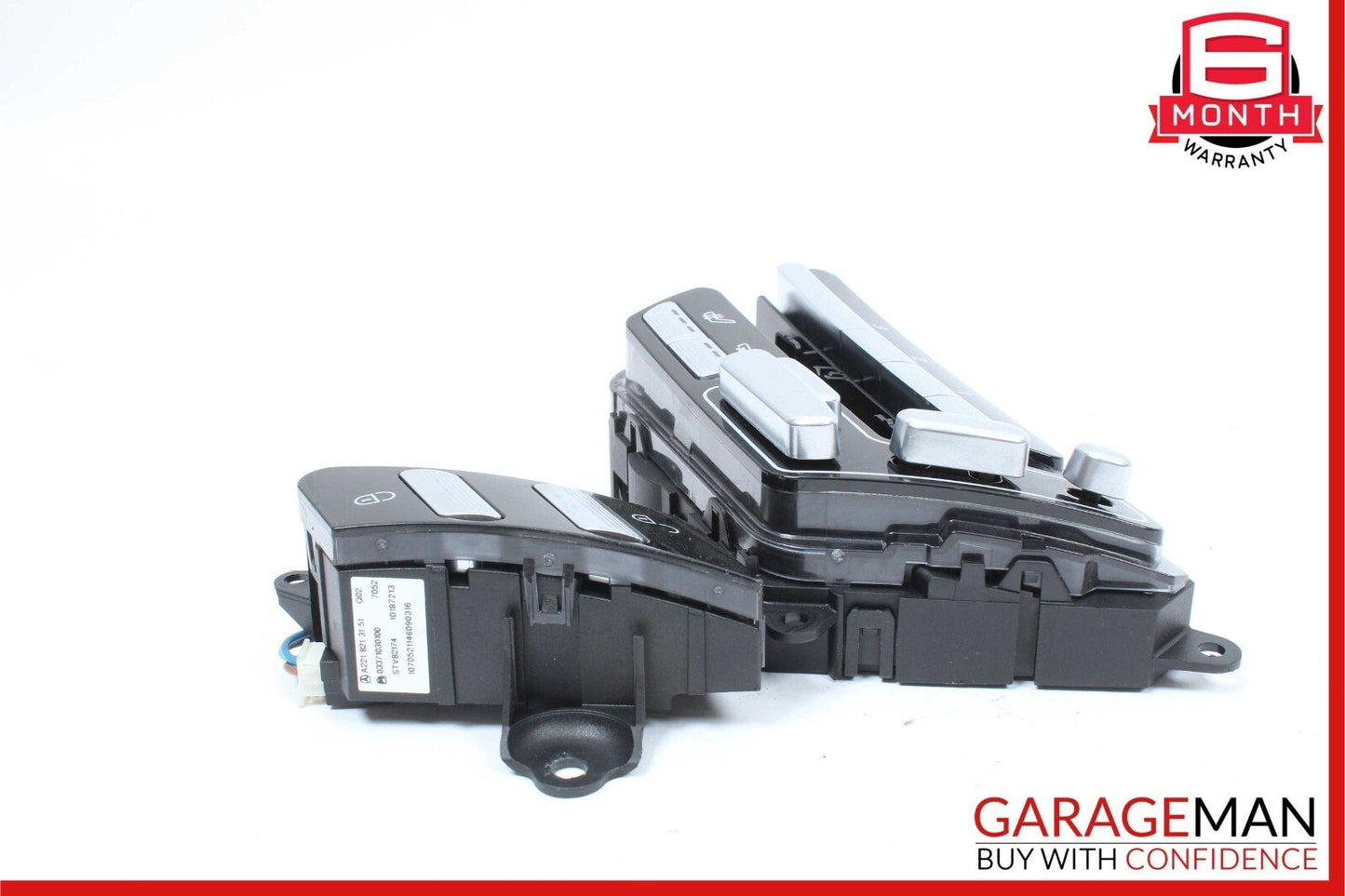 07-14 Mercedes S550 CL550 Front Right Seat Adjust Control Memory Switch Set OEM