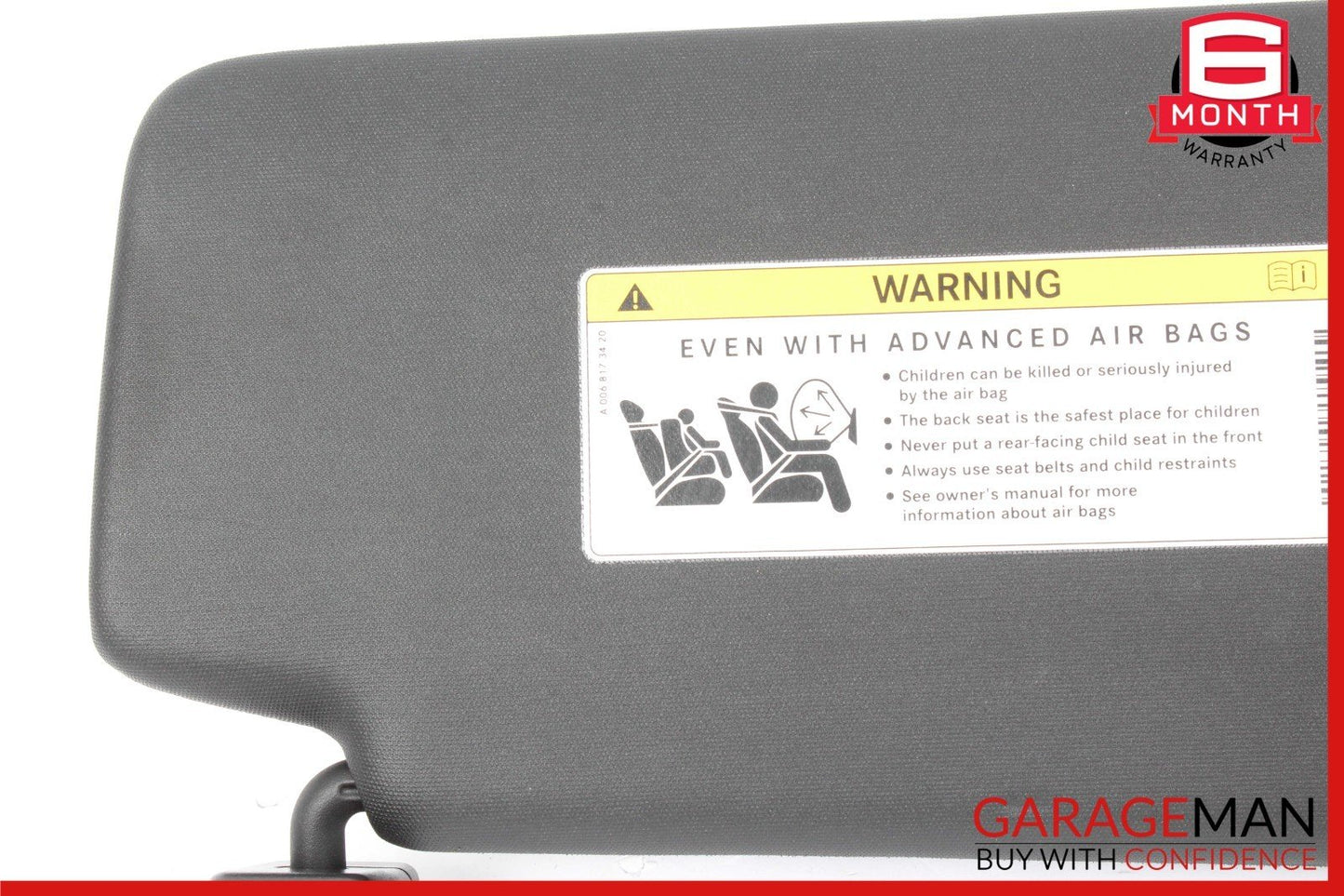 20-25 Mercedes W118 CLA250 GLB250 Front Left Driver Side Sun Visor Sunvisor OEM