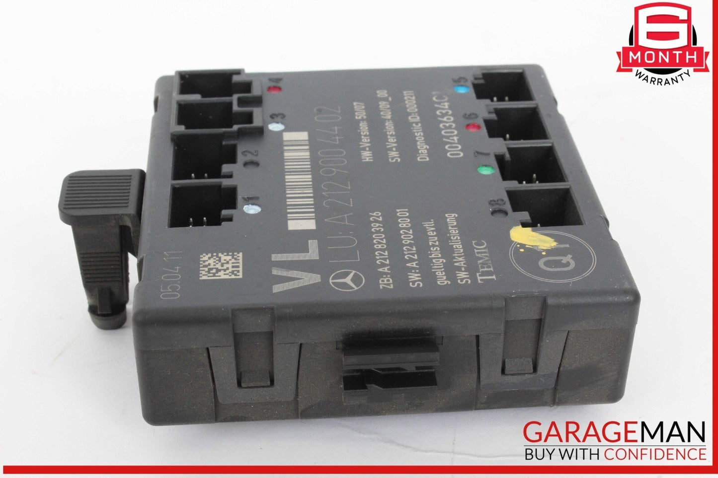 08-18 Mercedes W204 C250 E350 E400 Front Left Side Door Control Module Unit OEM