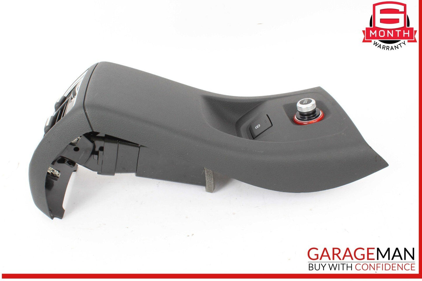 15-18 Audi Q3 Rear Center Console Back Trim Cover Panel w/ Air Vent 8U0819203C