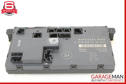 06-11 Mercedes W219 CLS500 Front Right Side Door Computer Control Module OEM