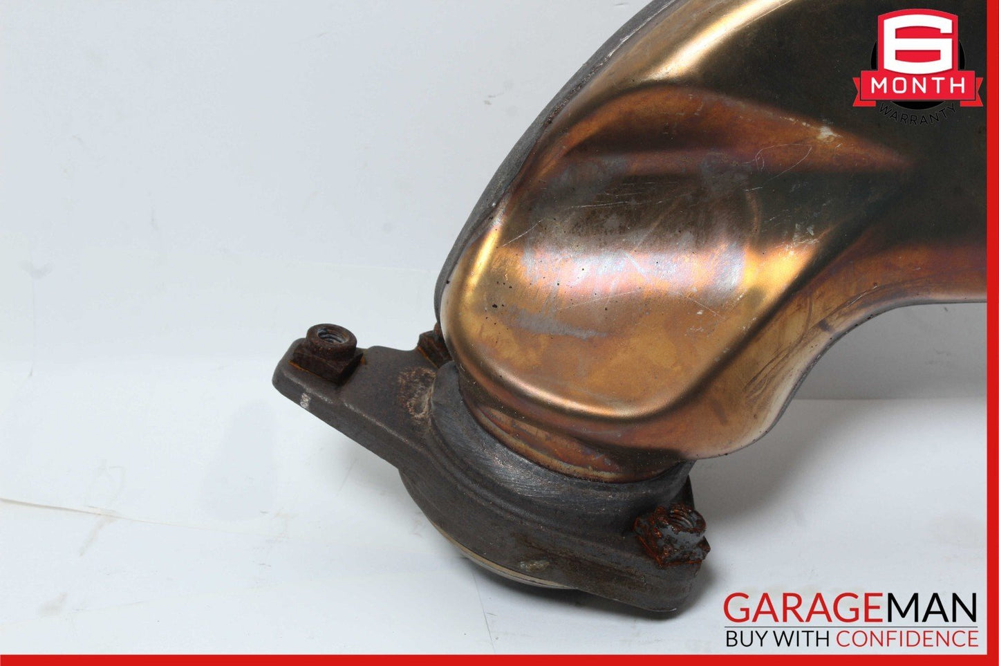 12-18 Mercedes W212 E550 CLS550 4.6L Left Exhaust Pipe Adapter 2781400908 OEM