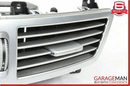 07-13 Mercedes W221 S550 S600 Dash Dashboard Air AC A/C Vent Clock Trim Assembly