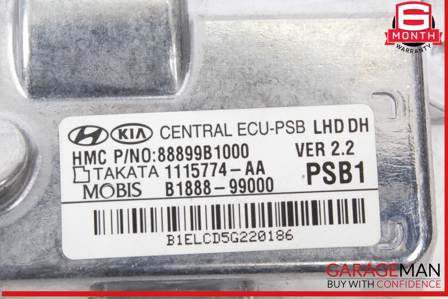 15-20 Hyundai Genesis G80 Pre Seat Belt Control Module HMC Unit