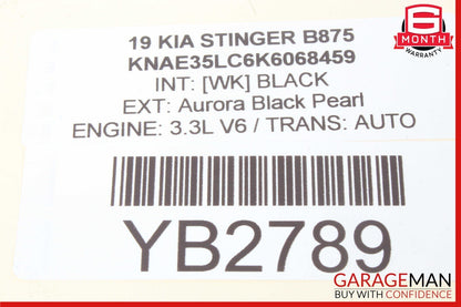 18-23 Kia Stinger Front Left Driver Side A/C Air Vent Grille 97480-J5000 OEM