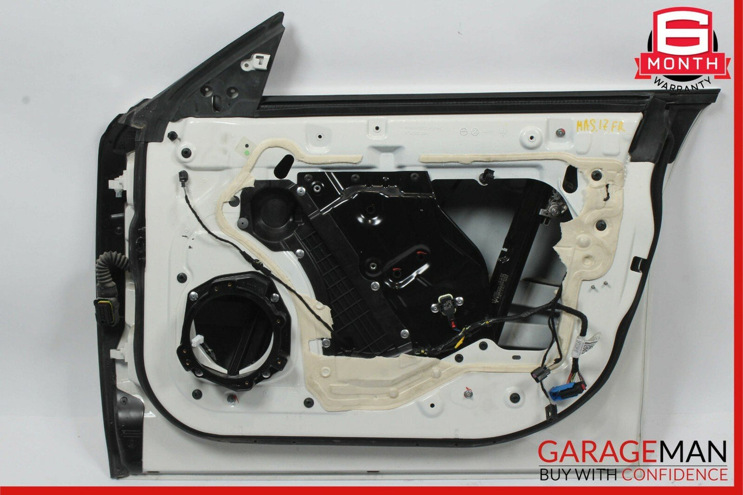 14-17 Maserati Ghibli Front Right Passenger Side Exterior Door Shell White