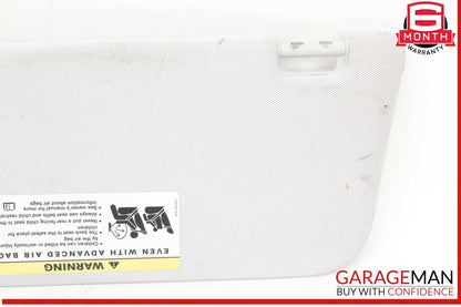 03-09 Mercedes W211 E350 Front Right Side Sunvisor Sun Visor Gray 2118100410 OEM