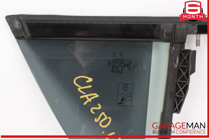 14-19 Mercedes W117 CLA250 Rear Left Driver Side Quarter Window Glass OEM