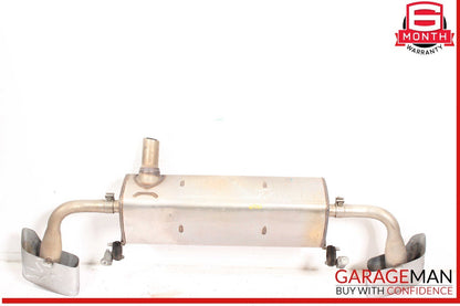 17-19 Audi Q7 Rear Exhaust Muffler w/ Tips OEM