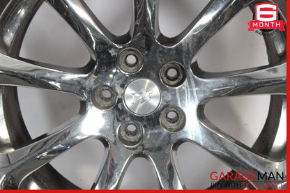 08-10 Maserati Quattroporte Rear Wheel Tire Rim 19" OEM