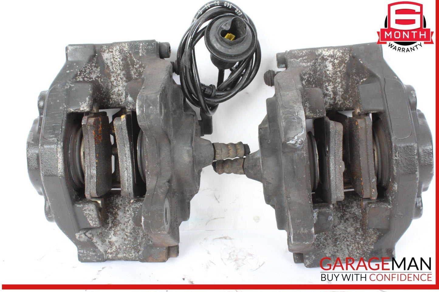 00-06 Mercedes W215 CL55 AMG Rear Left & Right Side Brake Calipers Set of 2 Pc