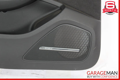 11-17 Audi A8 Interior Door Panel Rear Left Driver Side Black OEM