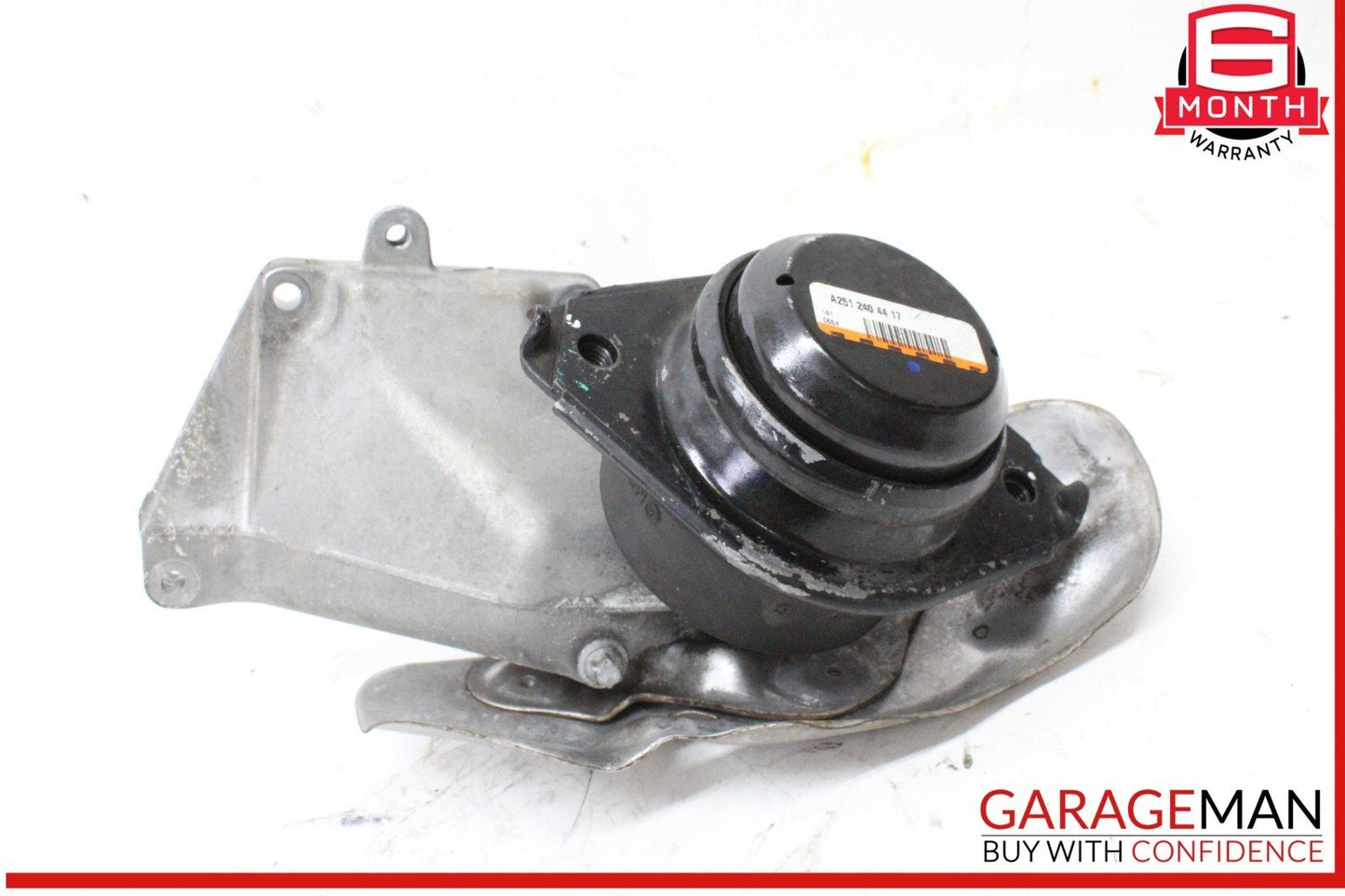 06-12 Mercedes W164 ML350 4MATIC Right Side Engine Mount w/ Bracket & Shield OEM