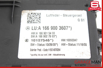 12-19 Mercedes X166 GL450 Airmatic Air Suspension Control Module Unit OEM
