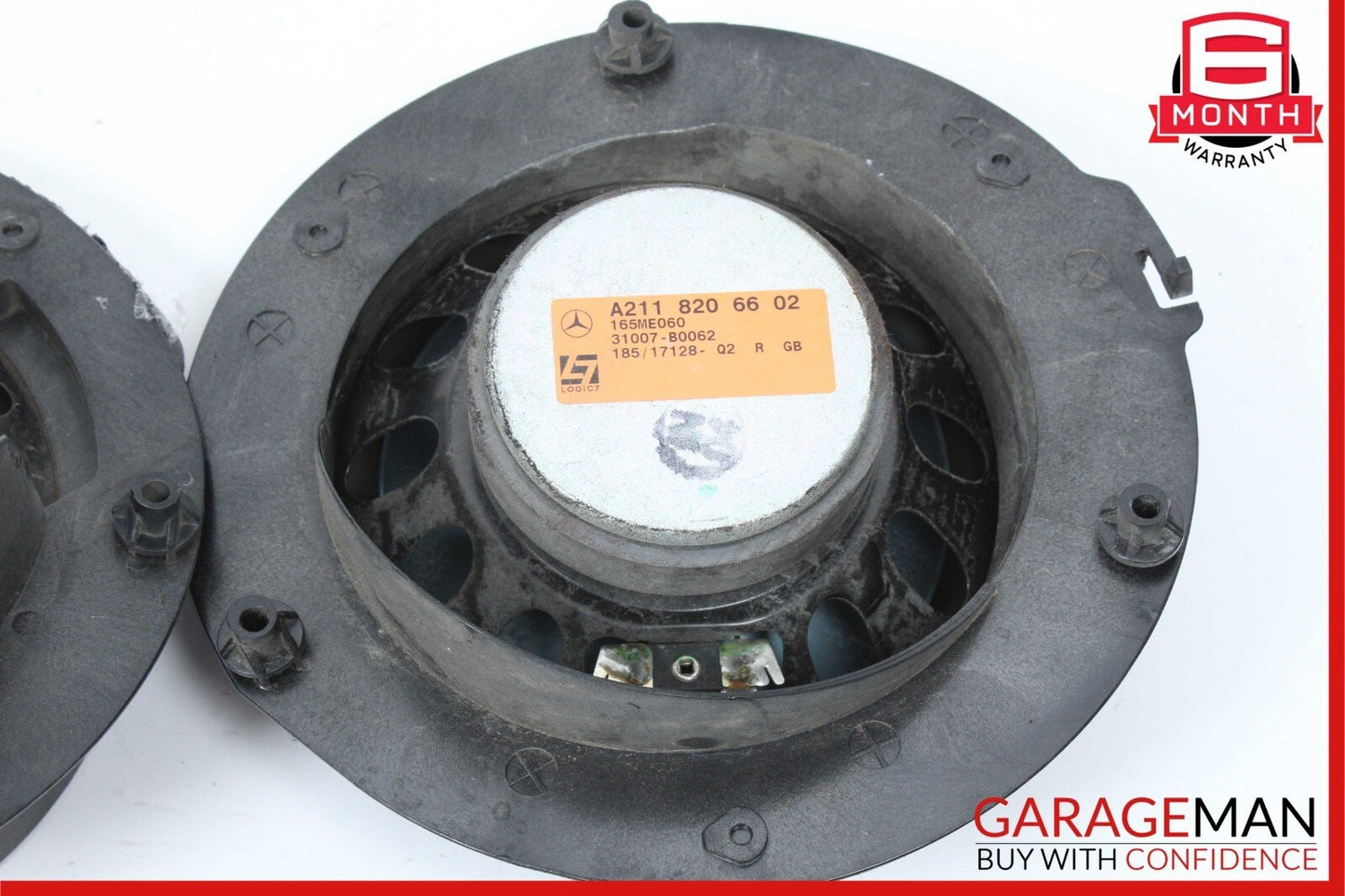 07-09 Mercedes W211 E63 E500 Front Left & Right Door Audio Sound Speaker Set