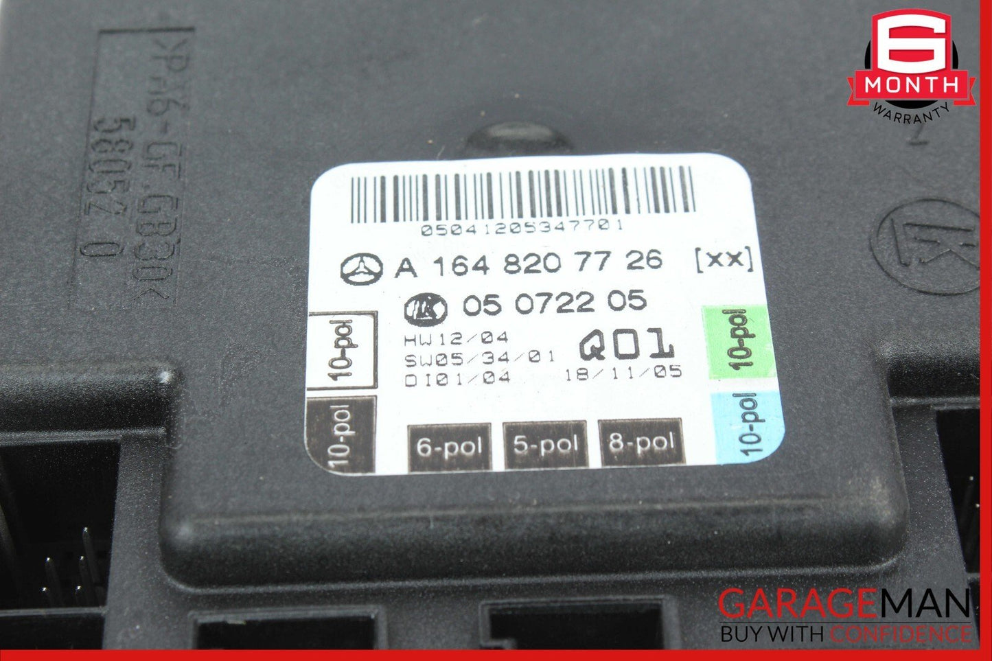 06-13 Mercedes W164 ML350 GL450 R350 Front Left Side Door Control Module OEM