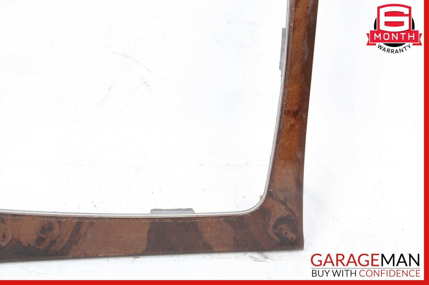 08-14 Mercedes C250 E350 E550 Center Console Shift Shifter Bezel Trim Wood OEM