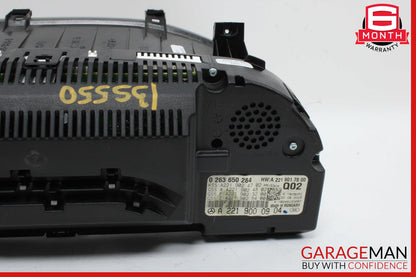 10-14 Mercedes W221 S550 S400 S350 CL550 Instrument Cluster Speedometer OEM