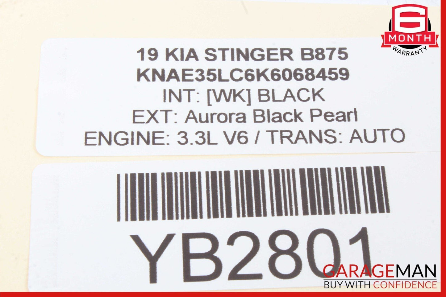 18-21 Kia Stinger Fuel Door Dimmer Switch Multi Switch 93700-J5030 OEM