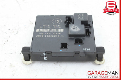 06-11 Mercedes W211 E350 Rear Right Door Control Module 2118703285 OEM