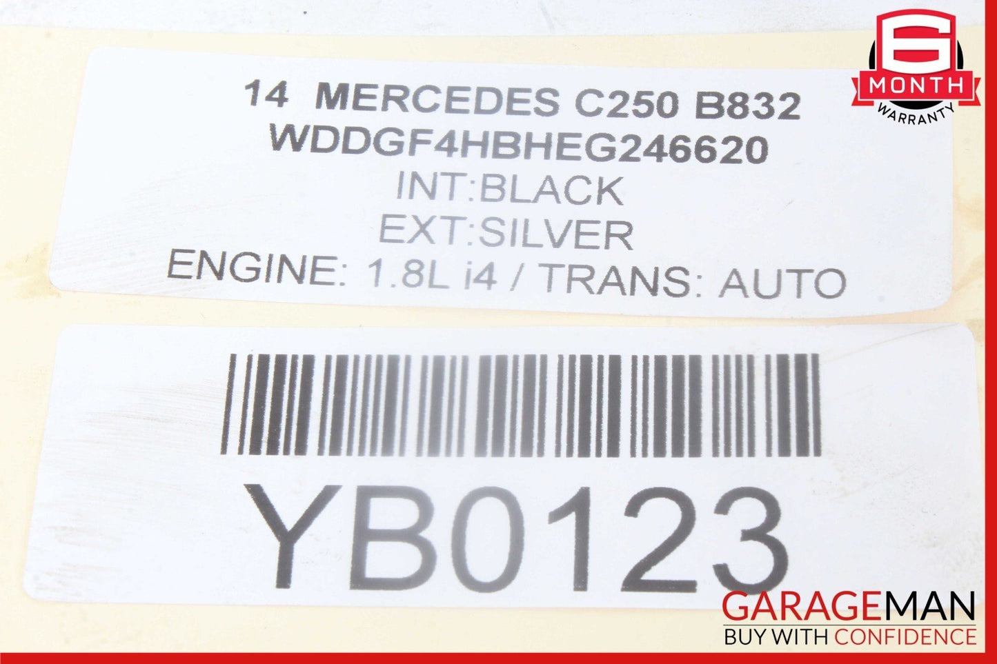 12-15 Mercedes W204 C250 SLK250 1.8L Trans Transmission Oil Cooler Radiator OEM