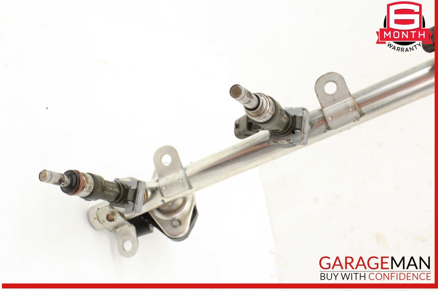 07-15 Mercedes CLS63 AMG W219 Fuel Injector Rail w/ Injectors 1560701895