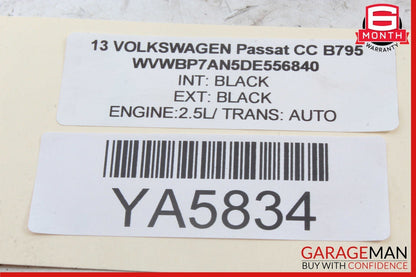 09-17 Volkswagen Passat CC Front Right Side Door Lock Latch 16B-5N1837016F OEM