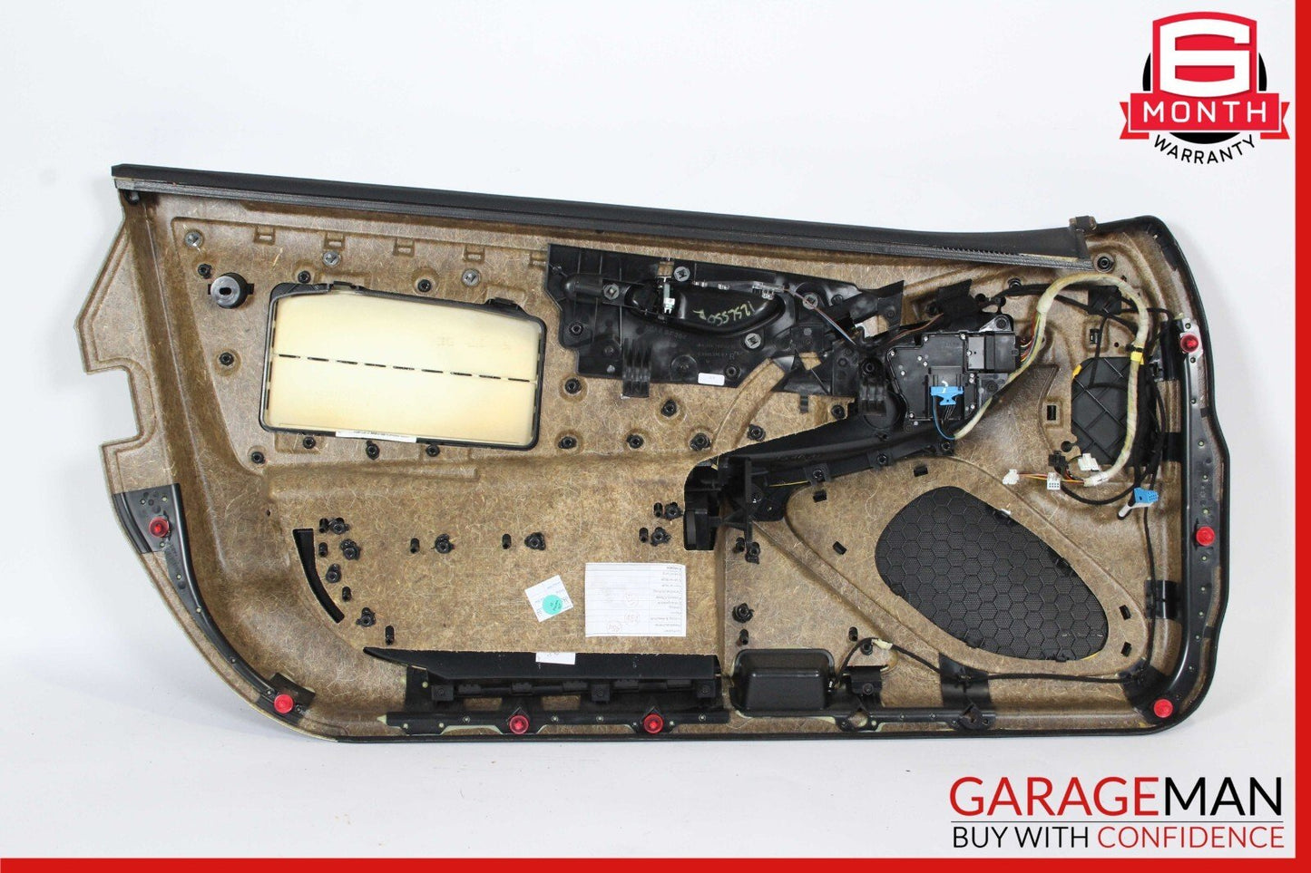 09-12 Mercedes R230 SL550 Front Right Passenger Interior Door Trim Panel Assy