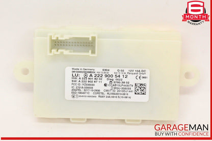 14-17 Mercedes W222 S550 Keyless Key Less Go Entry Control Module Unit OEM