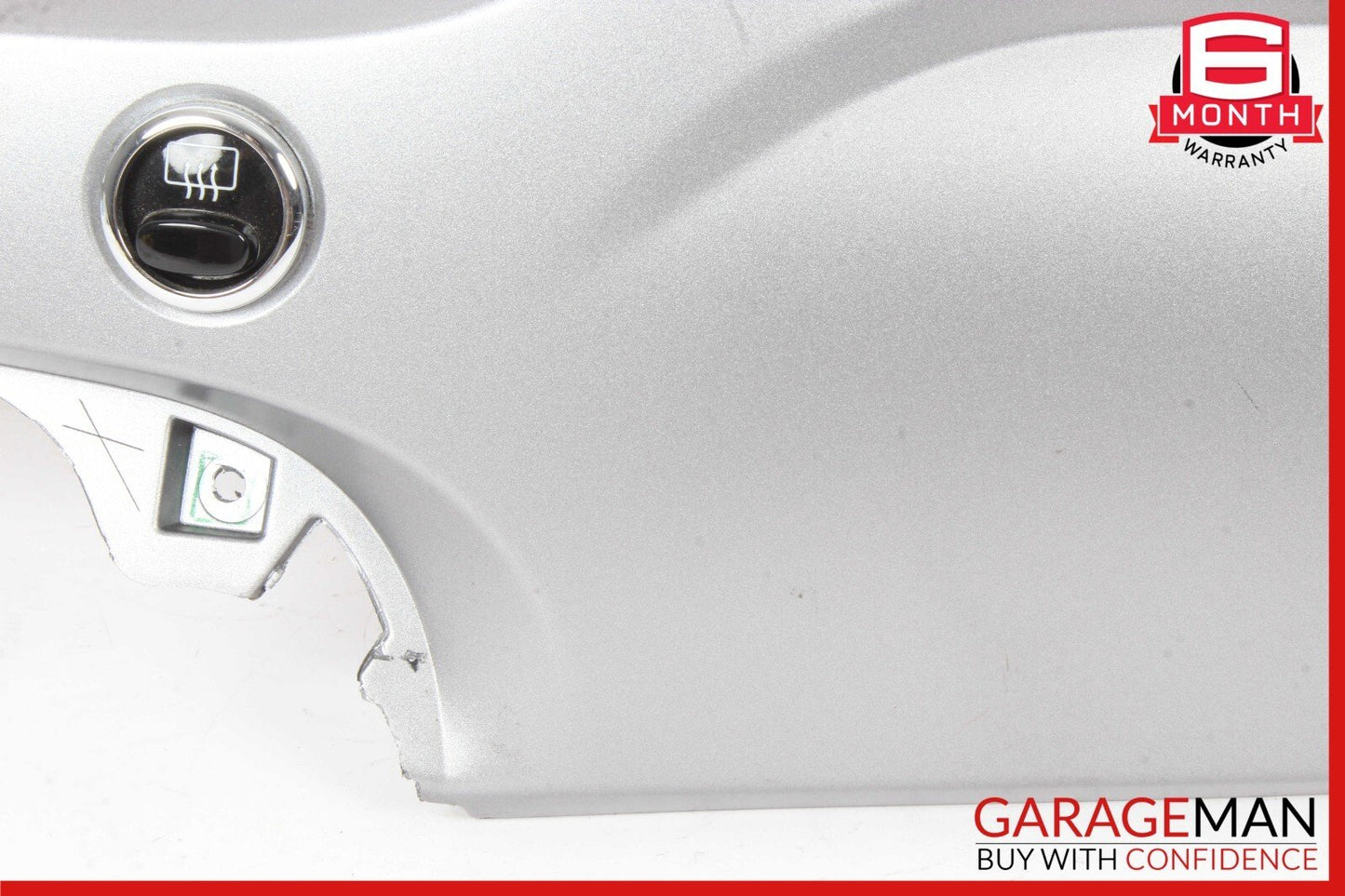 13-19 Fiat 500 Instrument Panel Trim Bezel Silver 1VH562SCAB OEM