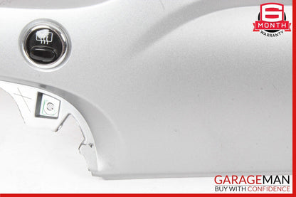 13-19 Fiat 500 Instrument Panel Trim Bezel Silver 1VH562SCAB OEM