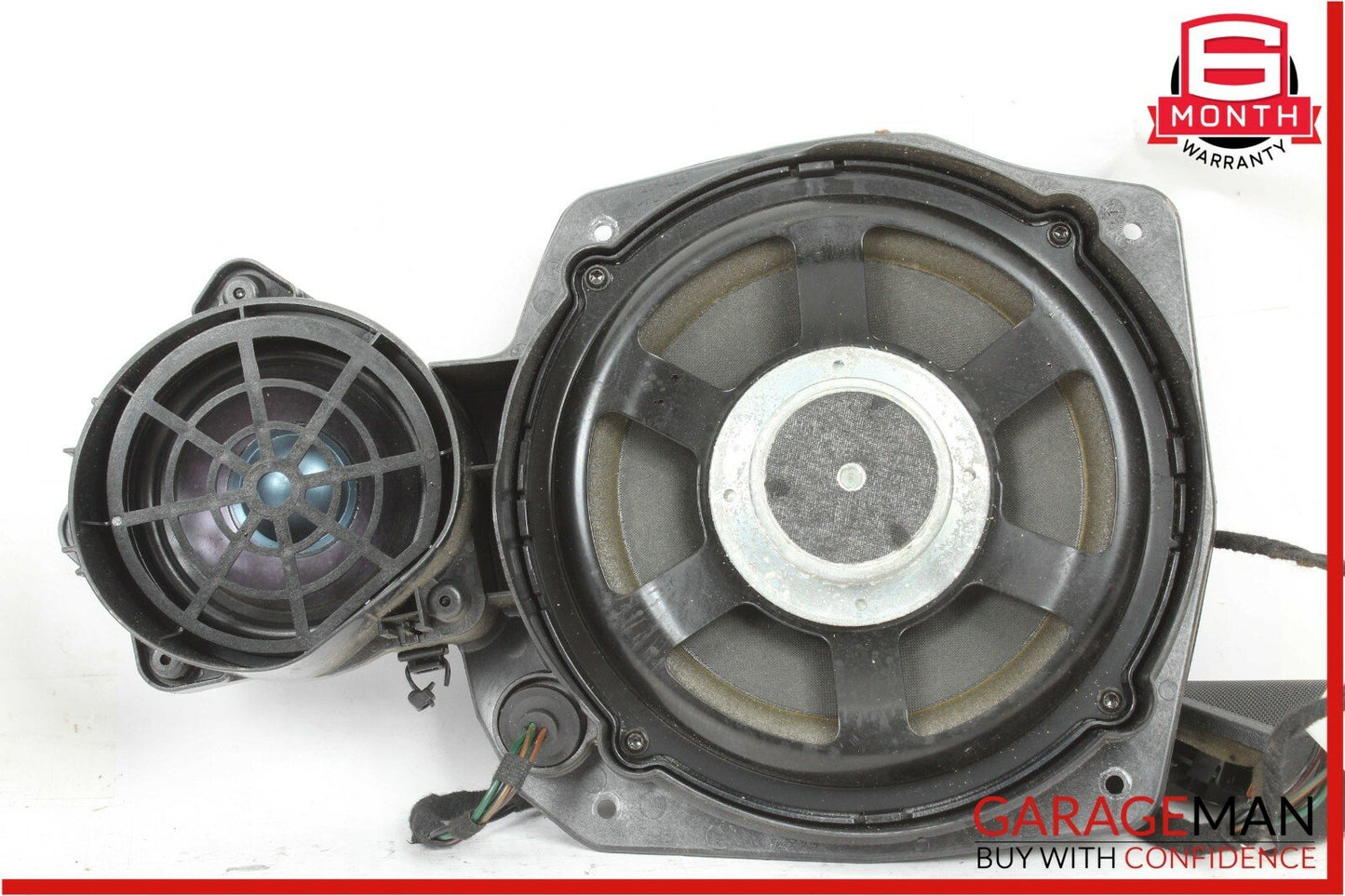 07-09 Mercedes W221 S550 Front Right & Left Side Door Sound Speaker Speakers Set