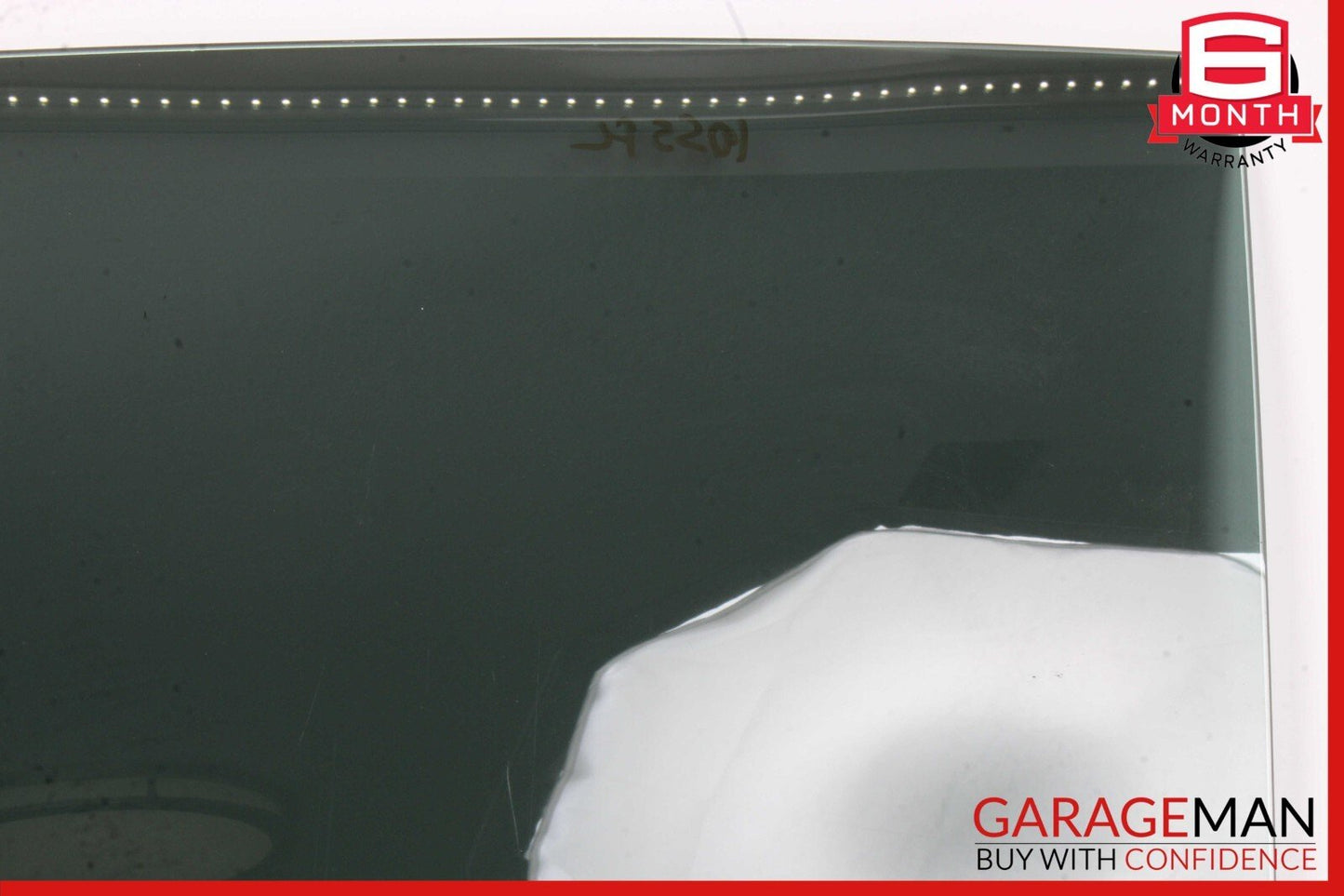 08-17 AUDI S5 FRONT LEFT DRIVER DOOR WINDOW GLASS OEM
