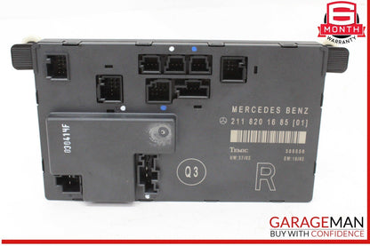 03-09 Mercedes W211 E320 Front Right Passenger Side Door Control Module Unit OEM