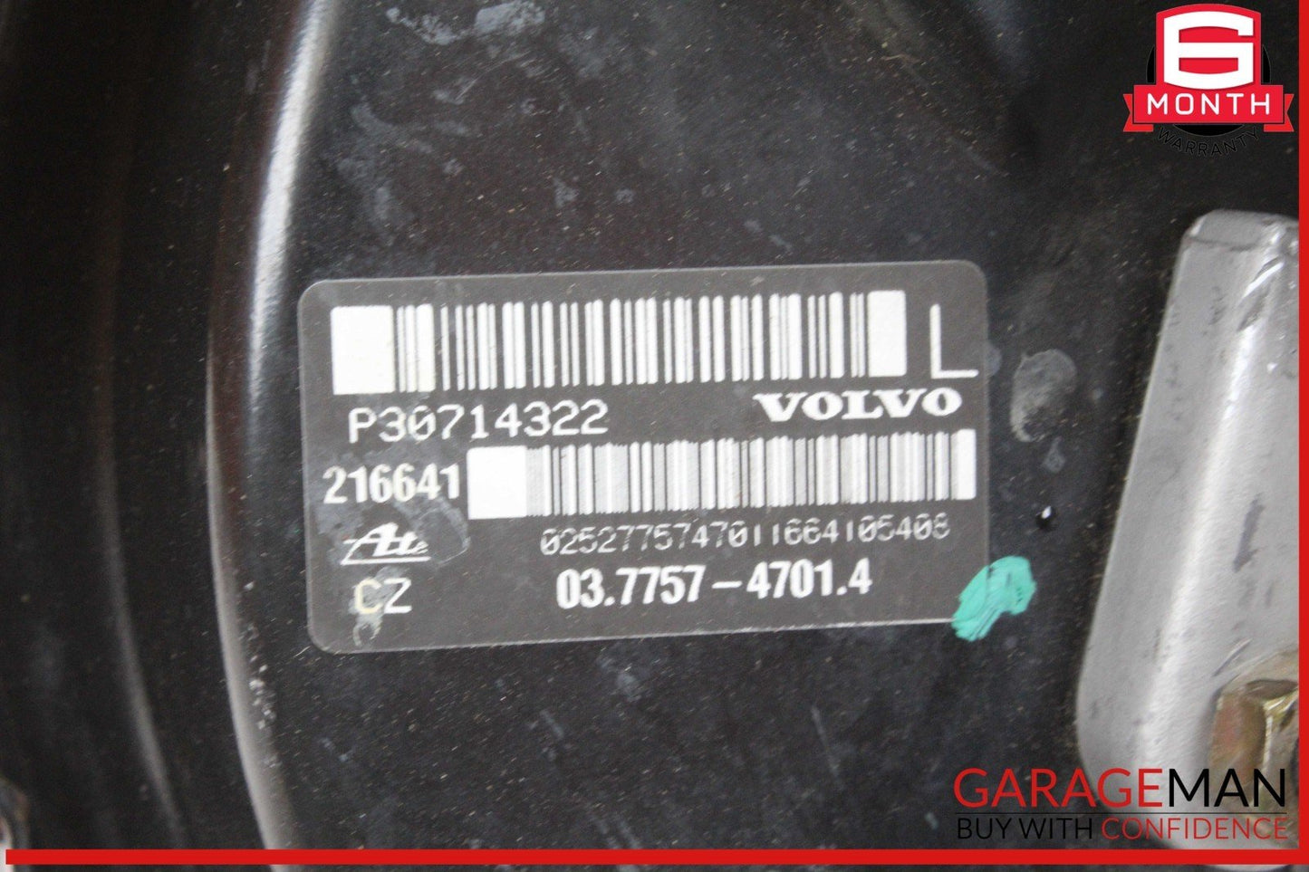 05â07 Volvo S60 S80 V70 XC70 Power Brake Booster Master Cylinder w/ Reservoir
