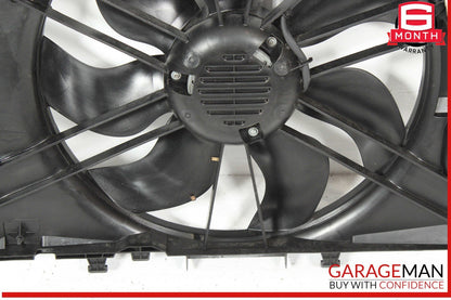 08-20 Mercedes W204 C250 Engine Radiator Cooling Fan Motor Shroud Assy OEM