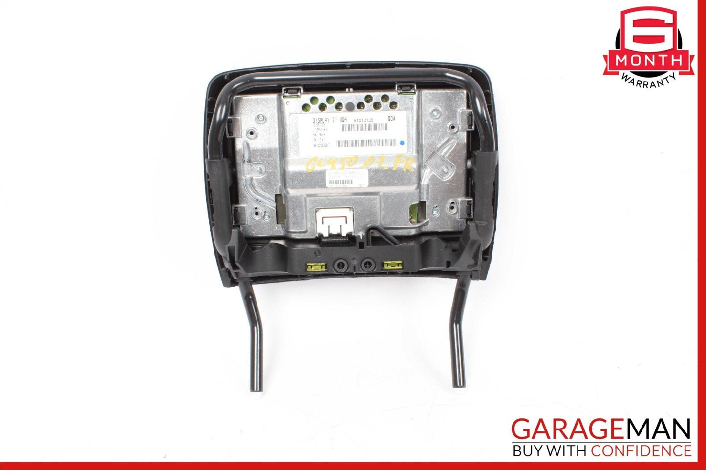 06-10 Mercedes X164 GL450 ML350 Headrest Screen Monitor Display Anthracite