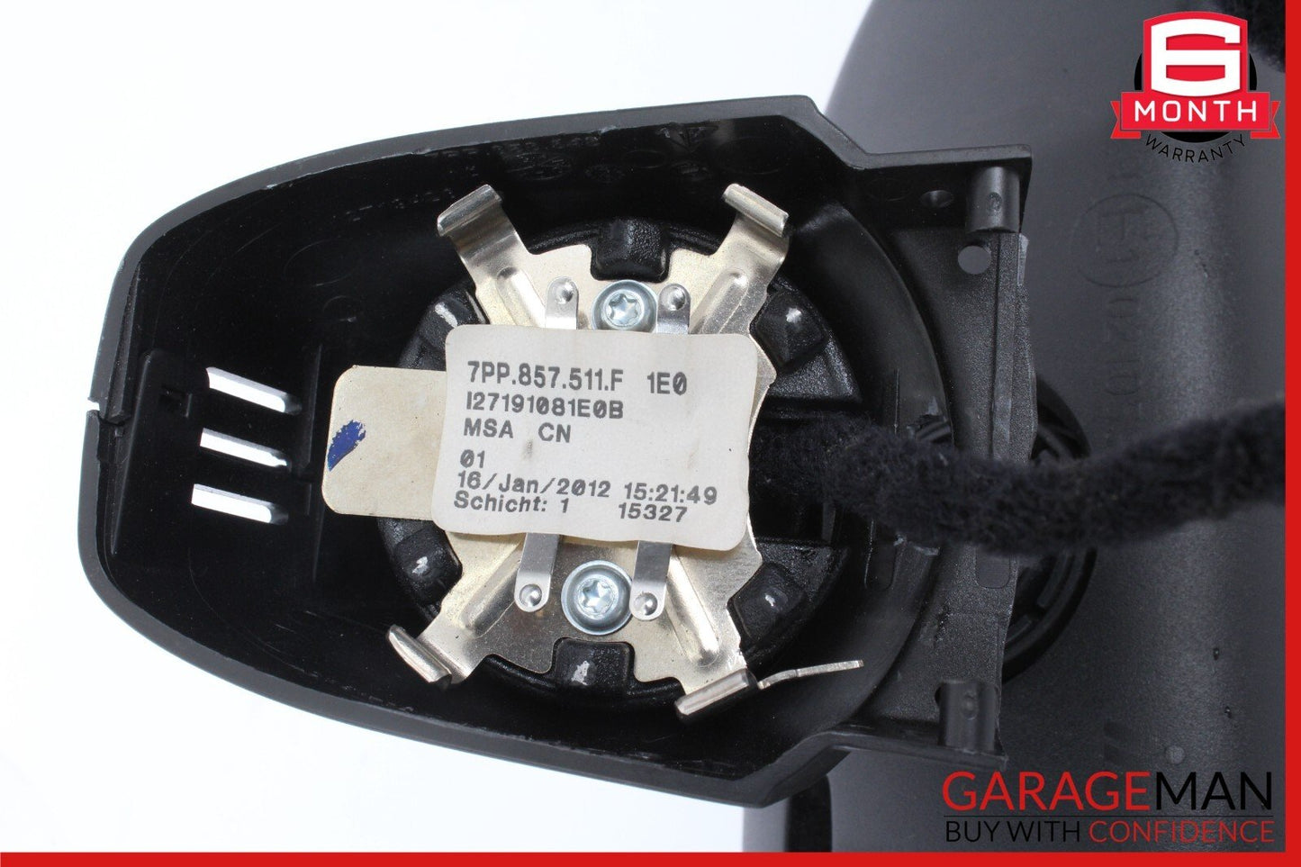 11-14 Porsche Cayenne S 958 Interior Rear View Mirror Black OEM