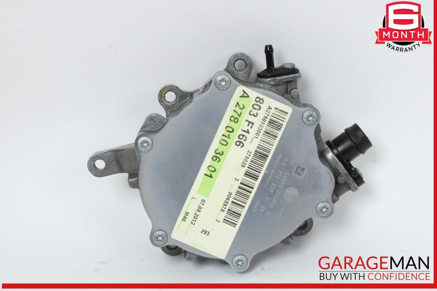 11-20 Mercedes X166 GL450 Engine Motor Vacuum Pump 2762300165 OEM