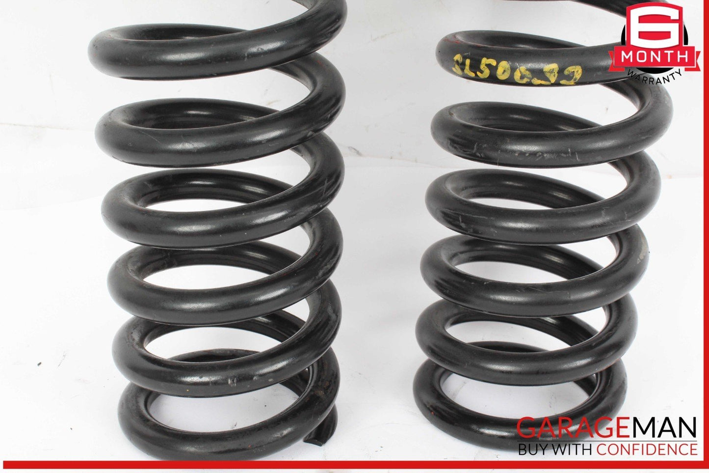 90-02 Mercedes R129 SL500 Rear Left & Right Shock Absorber Coil Spring Set of 2