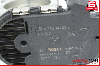 12-15 Mercedes R172 SLK250 M271 1.8L Engine Throttle Body 2661410525 OEM