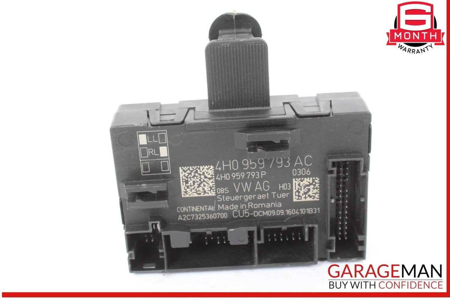 15-24 Porsche Macan Front Left Driver Side Door Control Module 4H0959793AC OEM