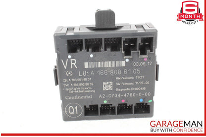 12-20 Mercedes X166 GL450 CLA45 AMG Front Right Side Door Control Module OEM
