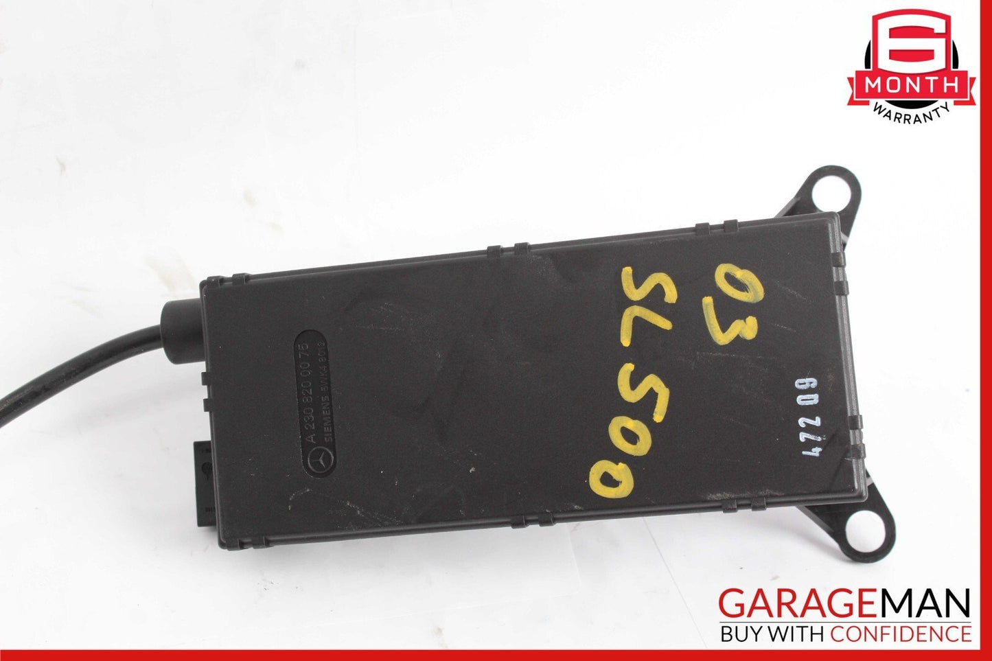 03-06 Mercedes R230 SL600 SL55 AMG Keyless Go Entry Antenna Module Assy