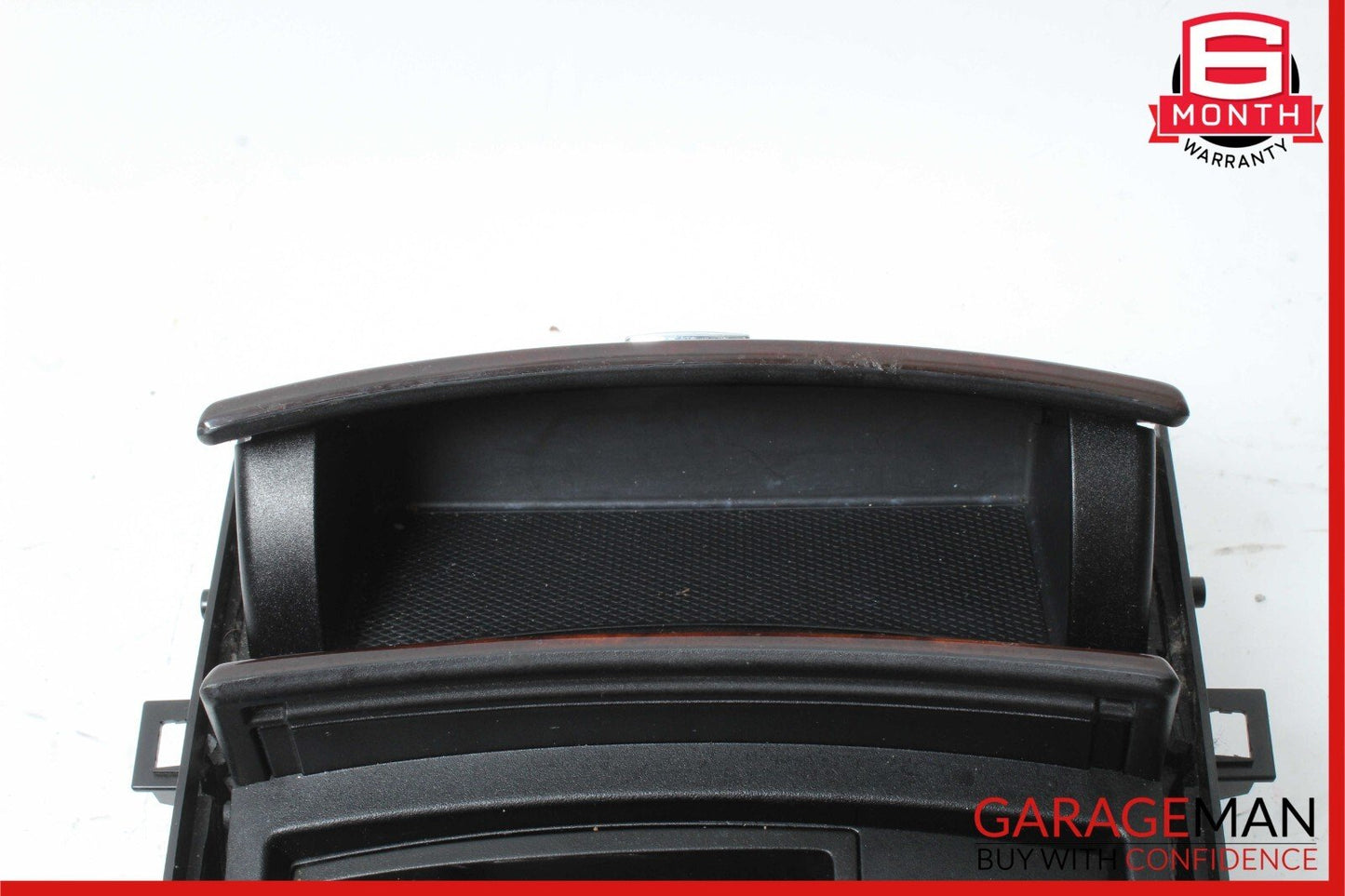 06-09 Mercedes W251 R350 R500 Center Console Cup Holder Ashtray Trim Cover Wood