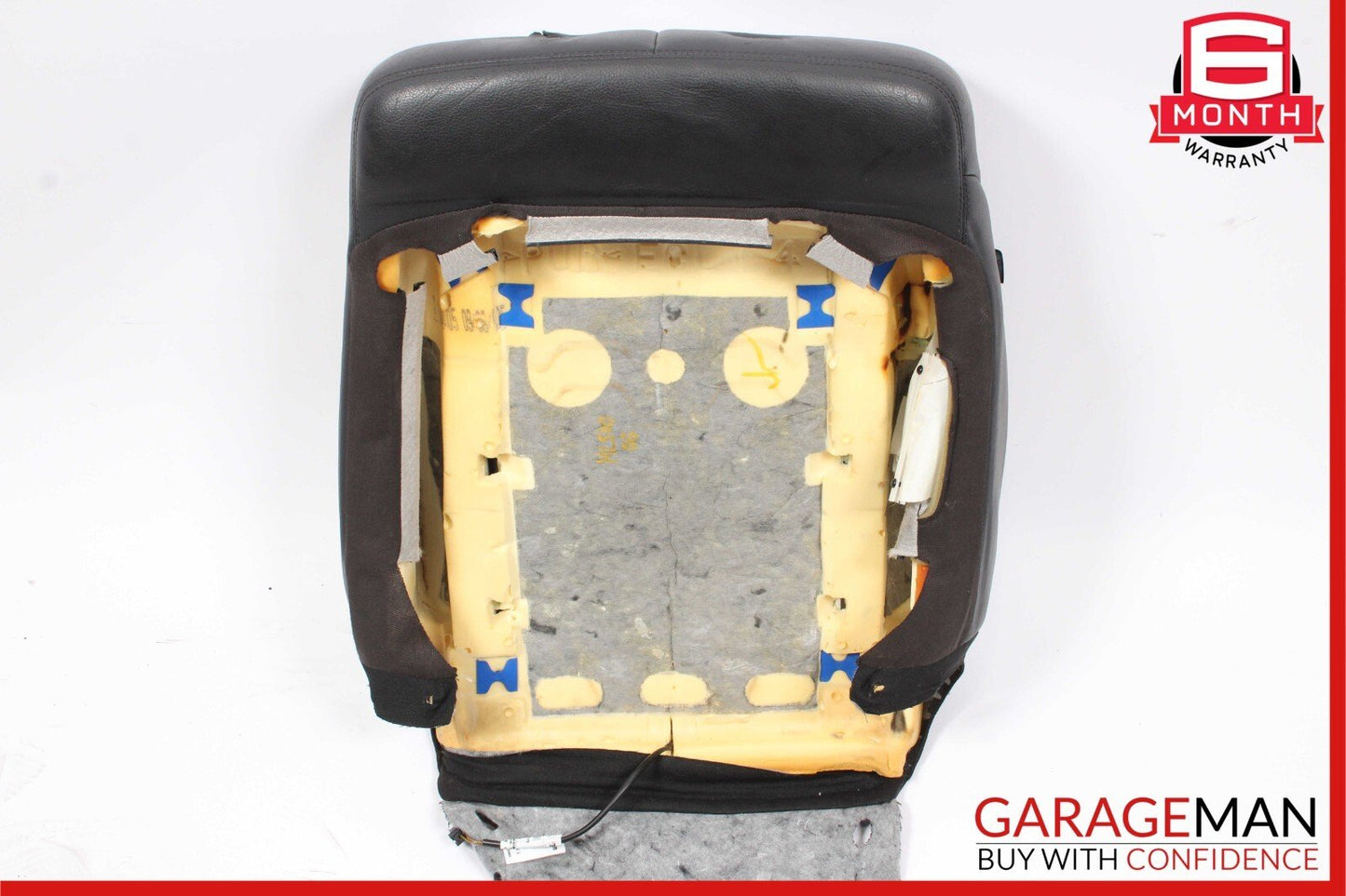 06-08 Mercedes W164 ML350 Front Right Side Top Upper Seat Cushion Cover Black