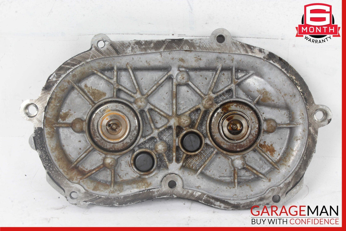 06-13 Mercedes W251 R350 S550 Front Right Engine Timing Chain Cover Plate OEM